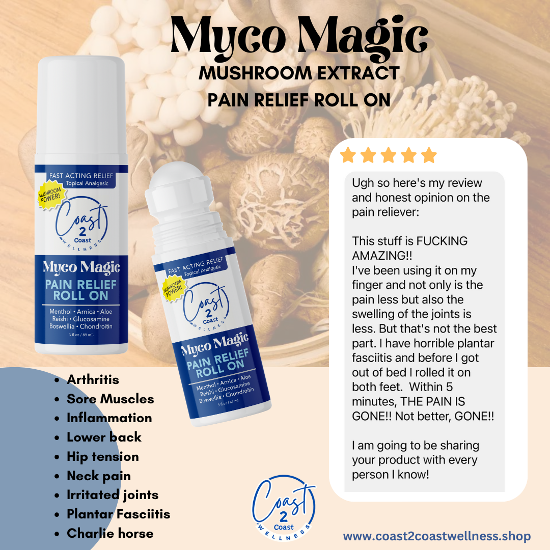 Myco Magic Mushroom Pain Relief Roll On